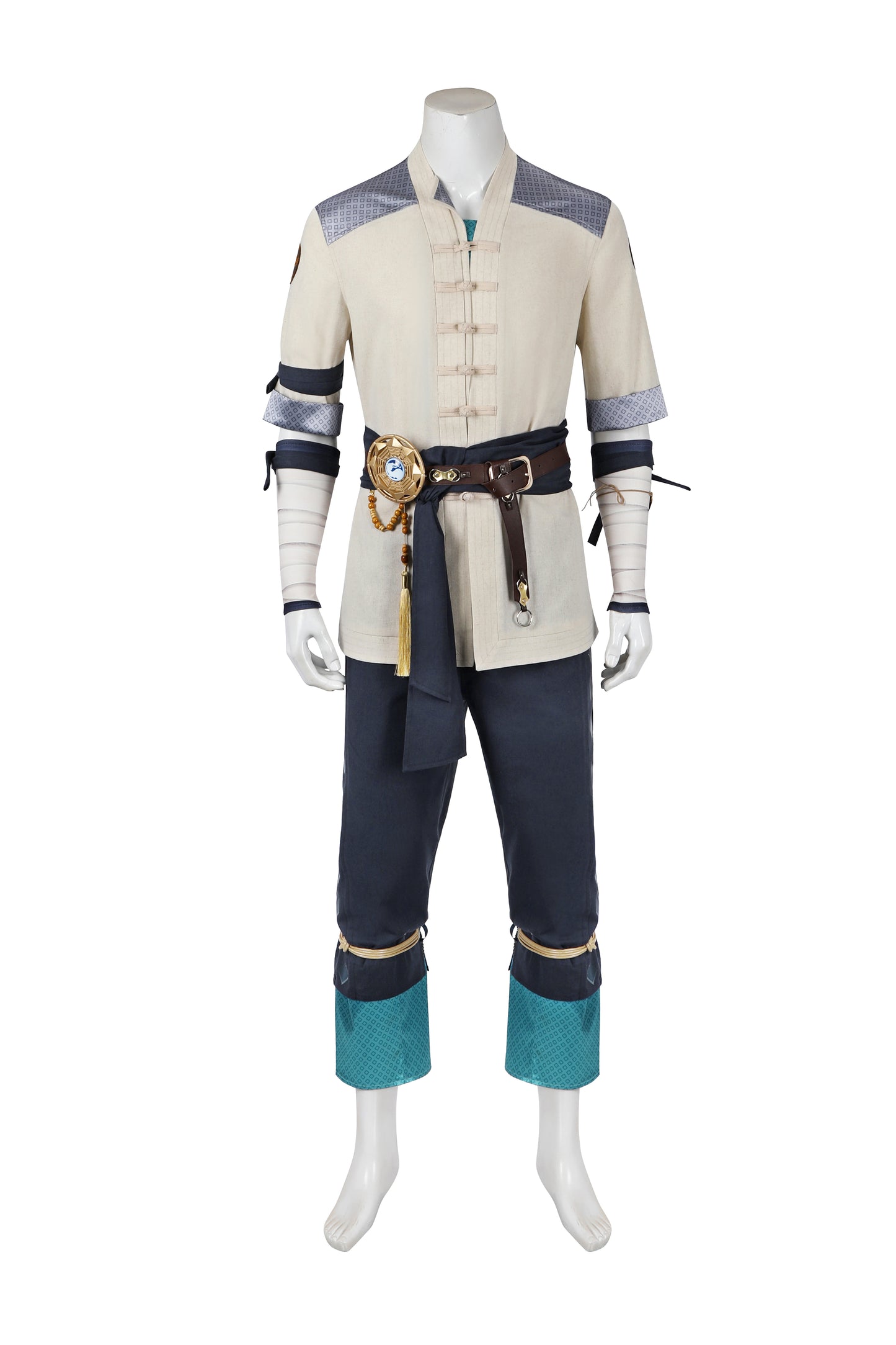 Costume de Raiden de Mortal Kombat | Tenue de jeu vidéo