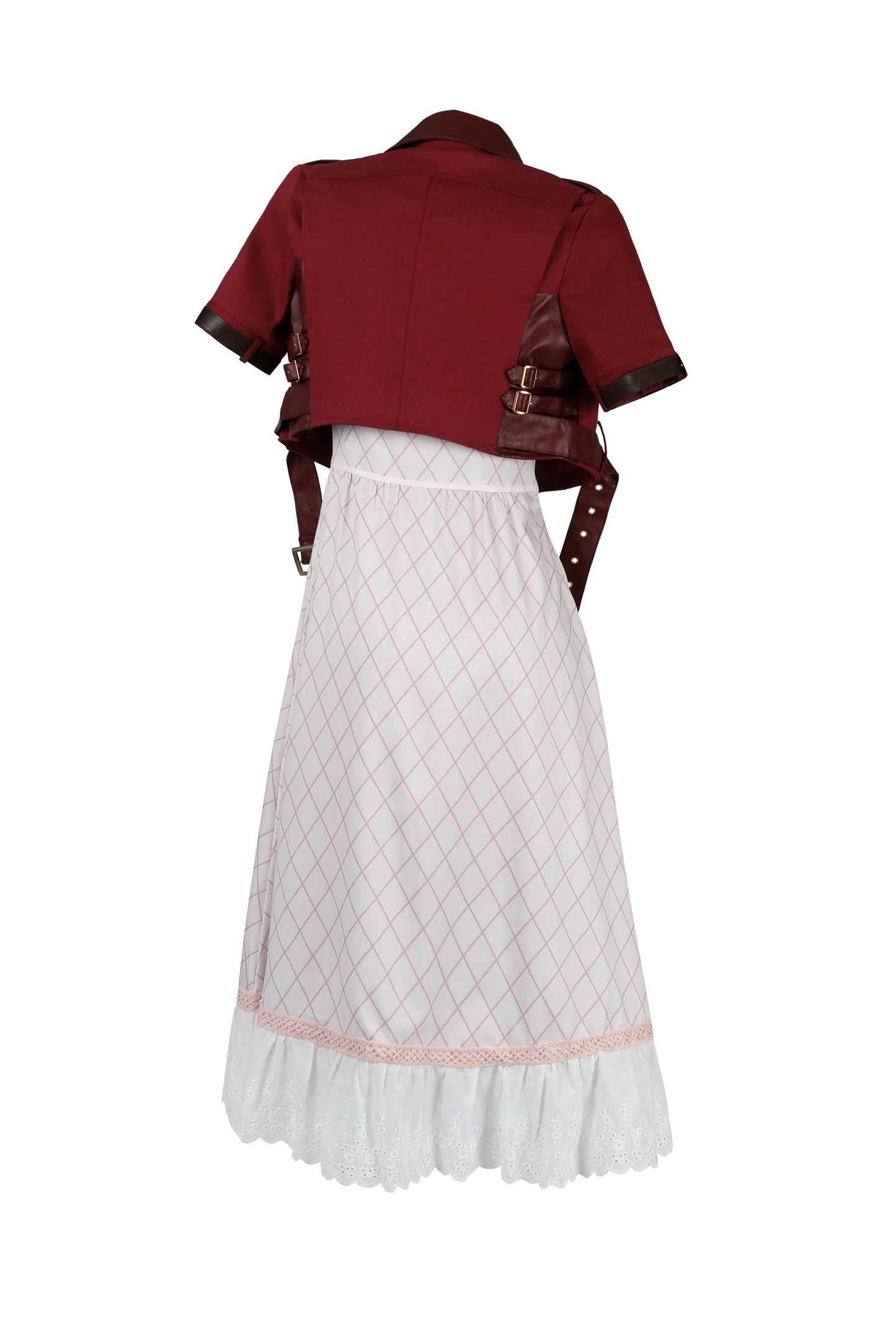 Final Fantasy VII Aerith V2 Cosplay Costume | Gaming Outfit