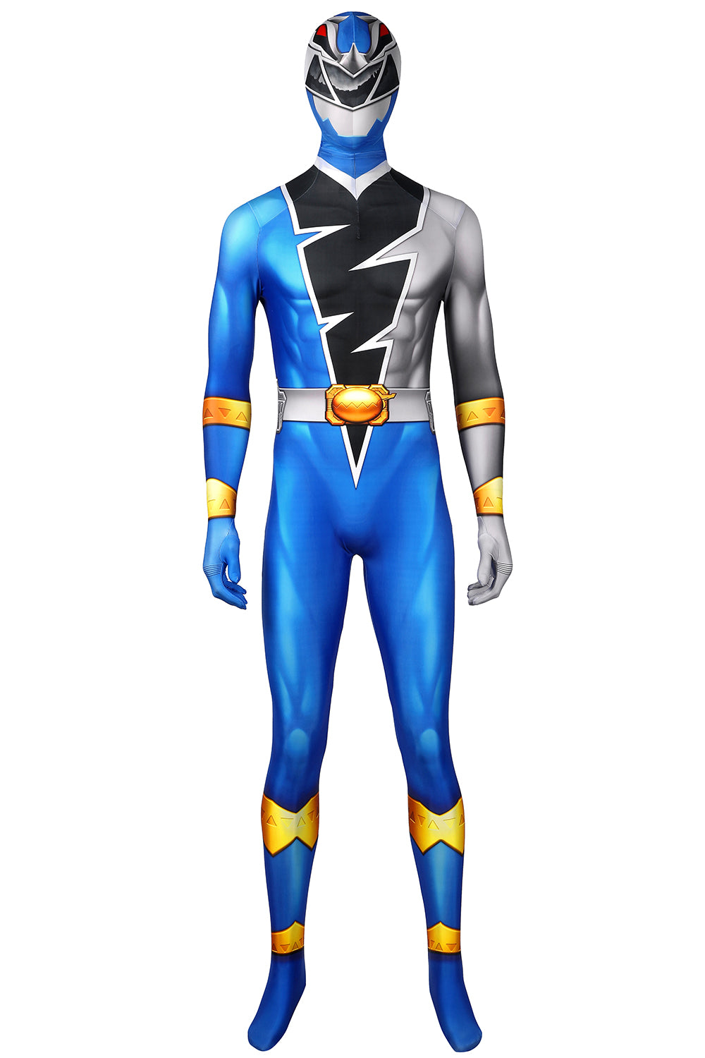 Kishiryu Sentai Ryusoulger Blue Soldier Cosplay Costume | Superhero Outfit