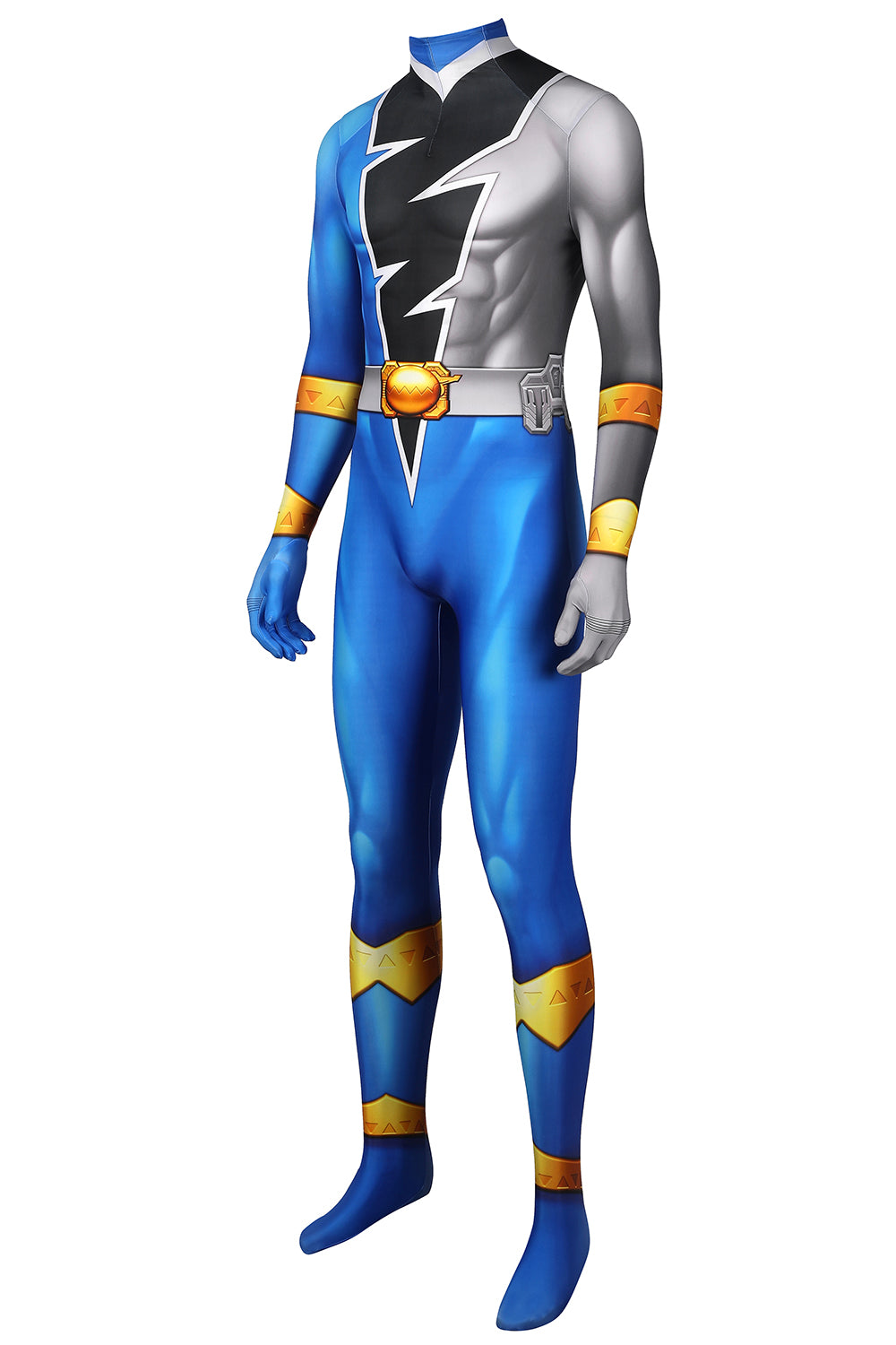 Kishiryu Sentai Ryusoulger Blue Soldier Cosplay Costume | Superhero Outfit