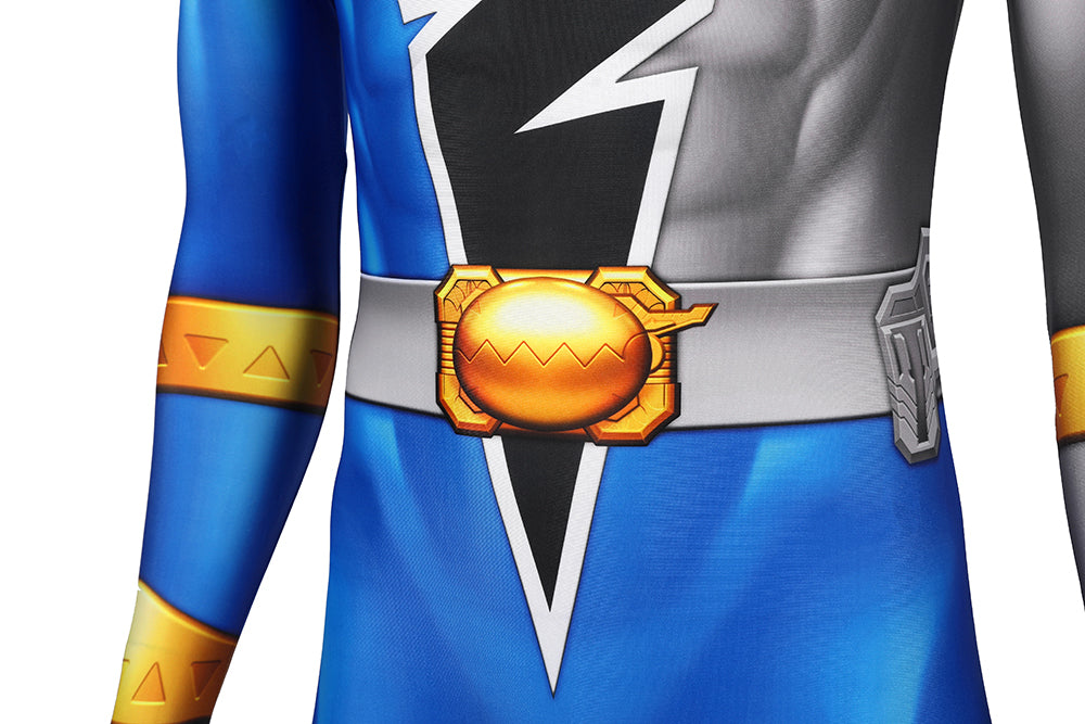 Kishiryu Sentai Ryusoulger Blue Soldier Cosplay Costume | Superhero Outfit