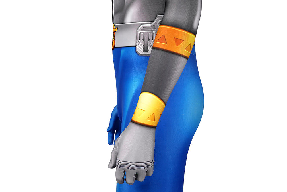 Kishiryu Sentai Ryusoulger Blue Soldier Cosplay Costume | Superhero Outfit