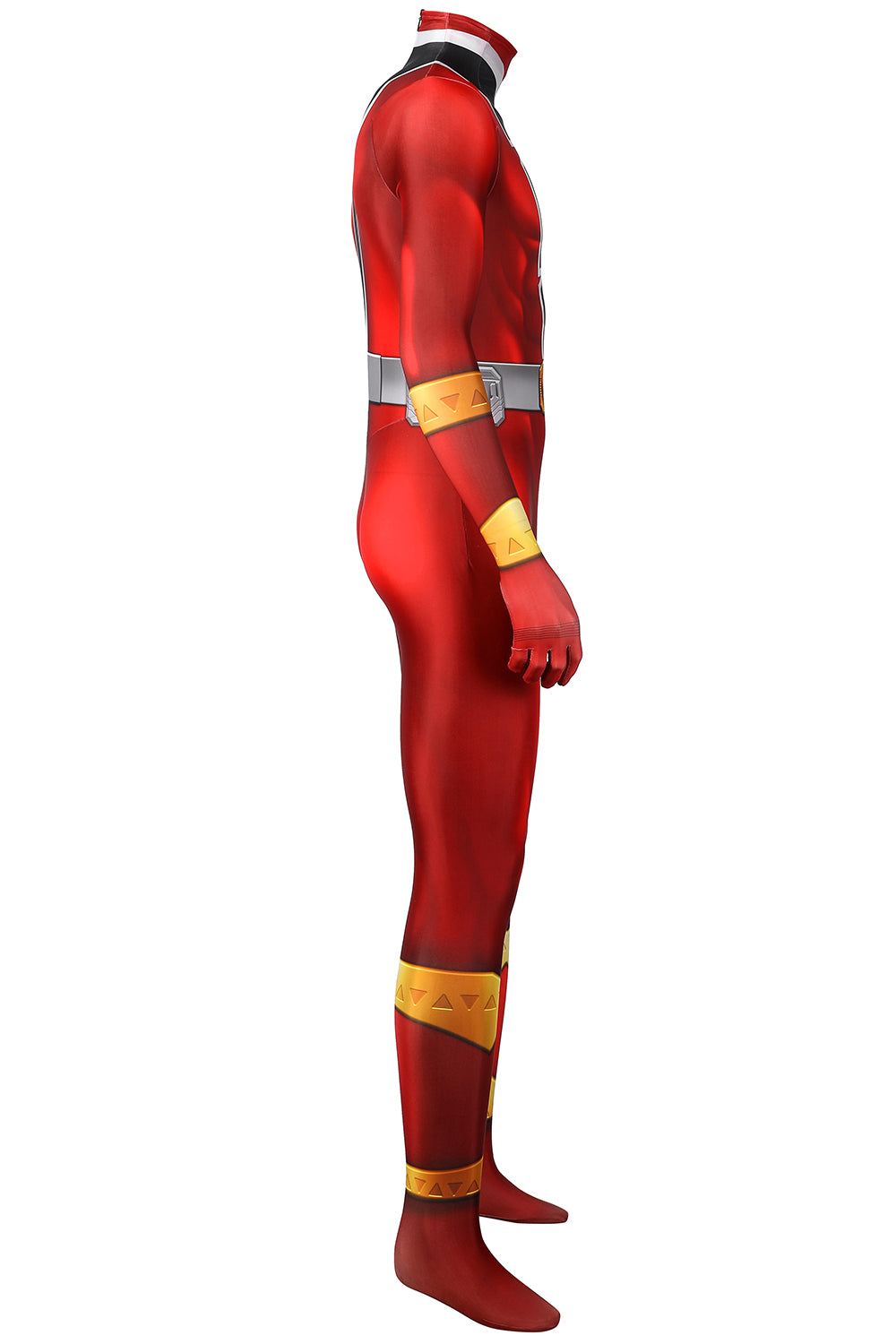 Kishiryu Sentai Ryusoulger Red Soldier Cosplay Costume | Superhero Outfit