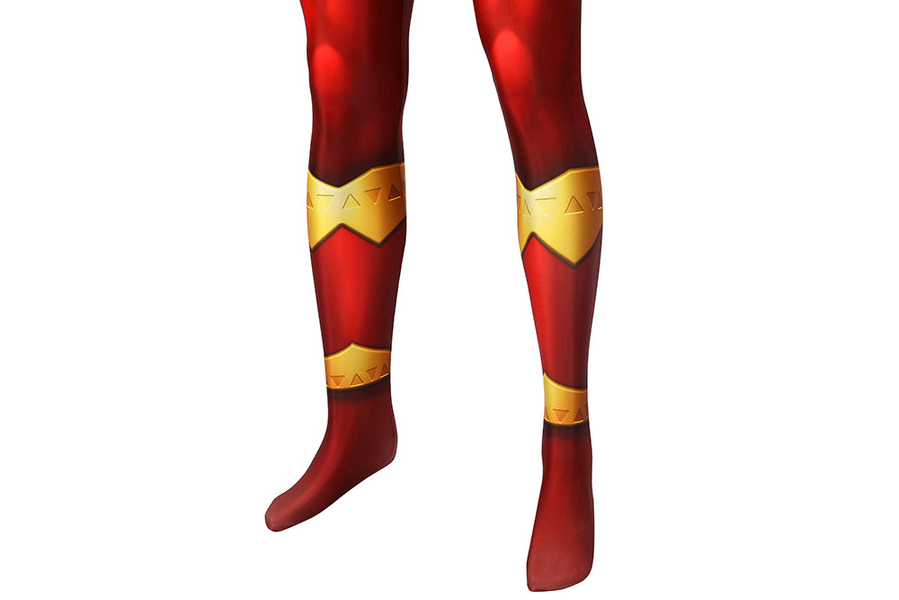 Kishiryu Sentai Ryusoulger Red Soldier Cosplay Costume | Superhero Outfit
