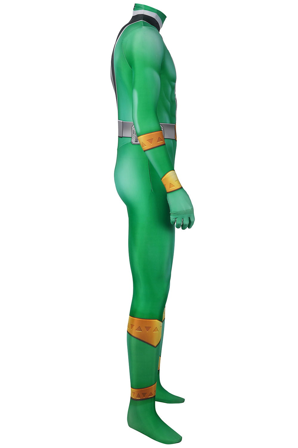 Kishiryu Sentai Ryusoulger Green Soldier Cosplay Costume | Superhero Outfit