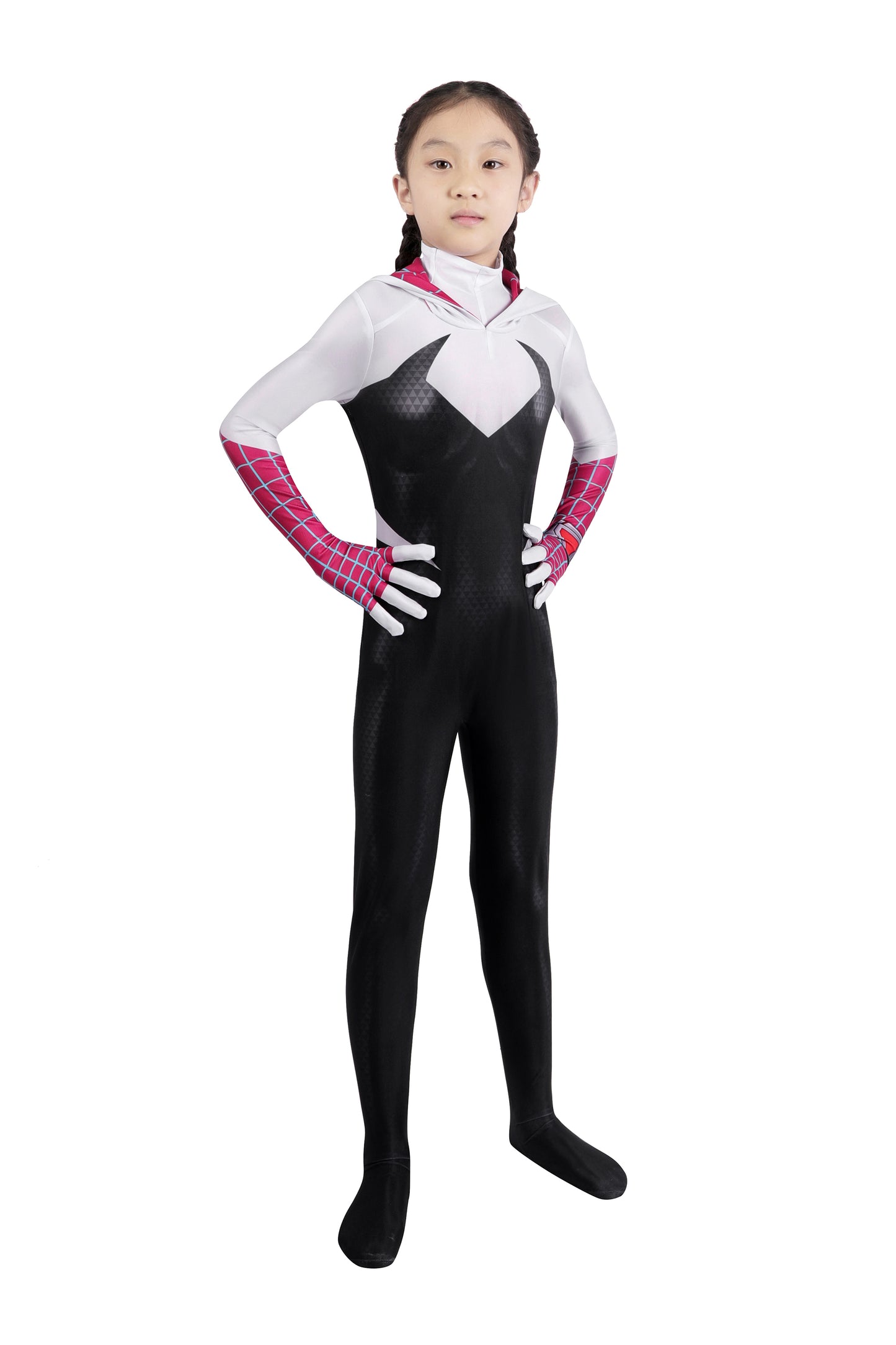 Kids Spider-Man Gwen Cosplay Costume | Marvel Outfit