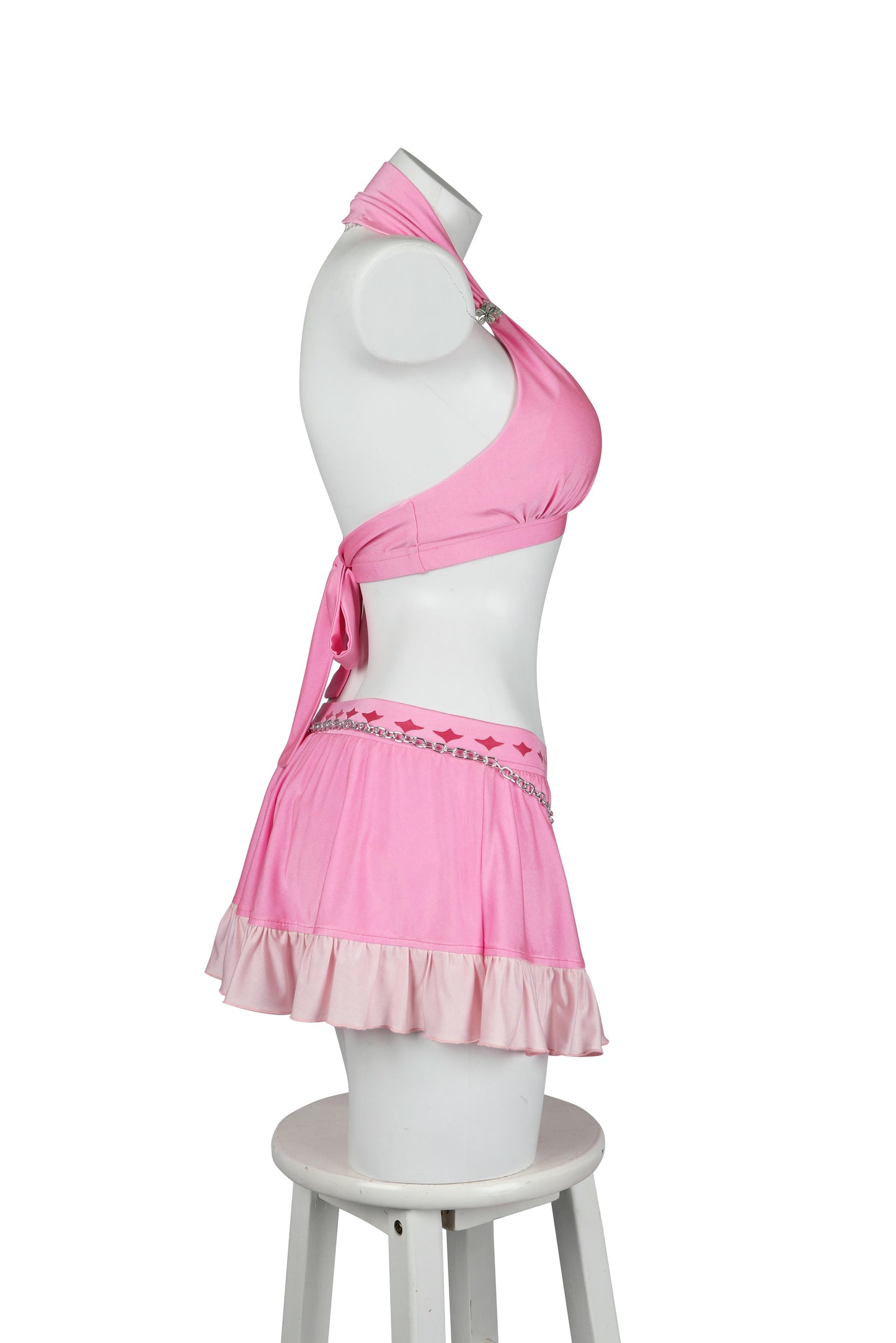 Final Fantasy VII Aerith Gainsborough Swimsuit Cosplay Costume | Gaming Outfit