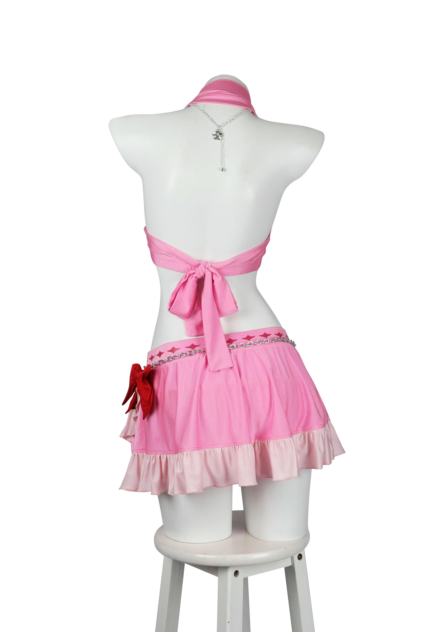 Final Fantasy VII Aerith Gainsborough Swimsuit Cosplay Costume | Gaming Outfit