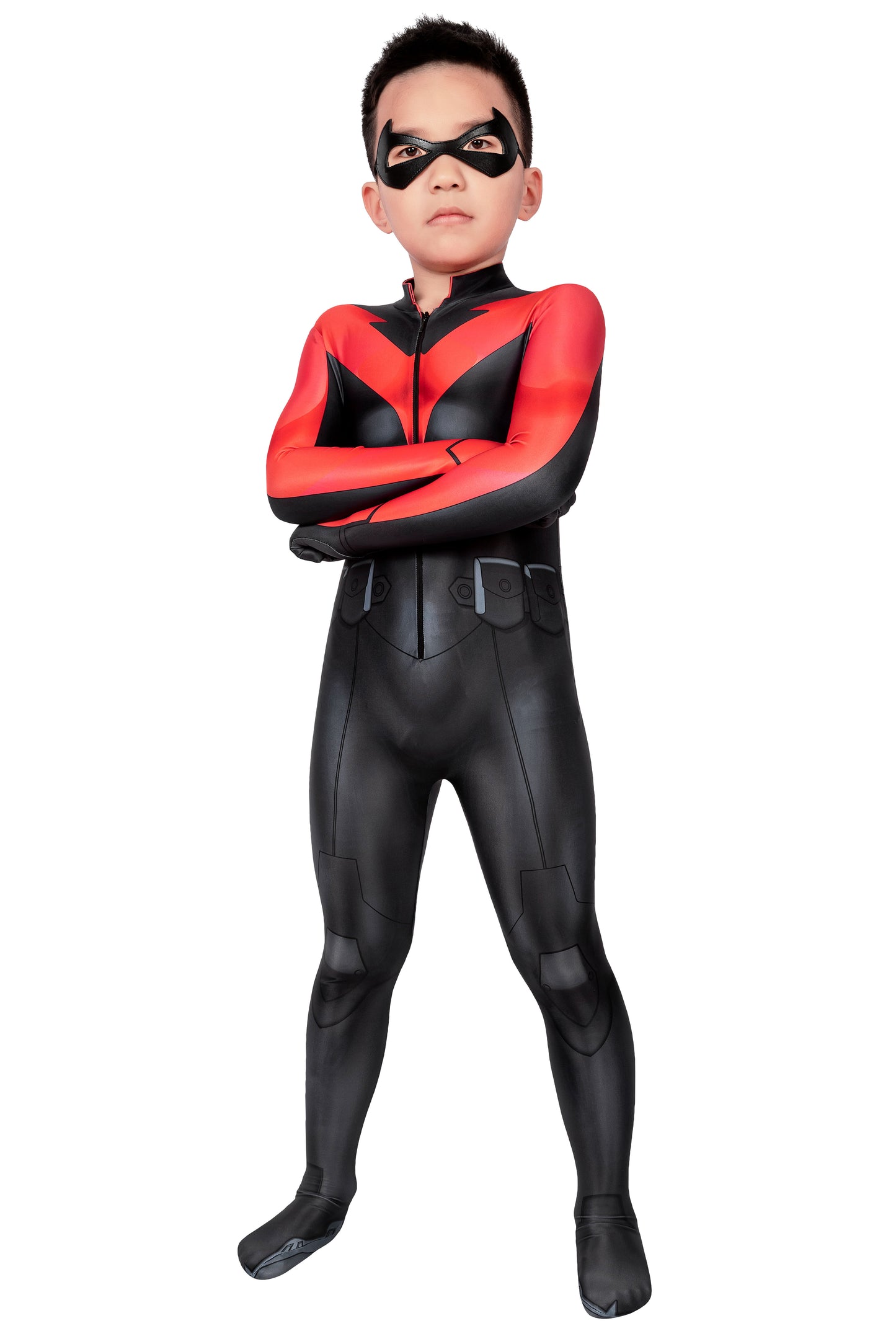 Kids Titans The Judas Contract Nightwing Cosplay Costume | DC Outfit