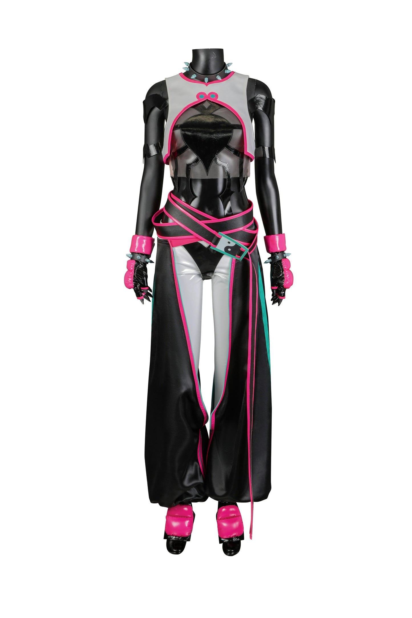 Street Fighter 6 Juri Cosplay Costume | Gaming Outfit