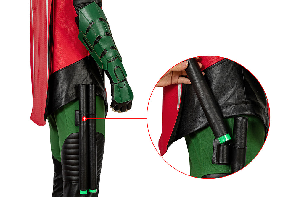 Batman Gotham Knights Robin Cosplay Costume | DC Outfit
