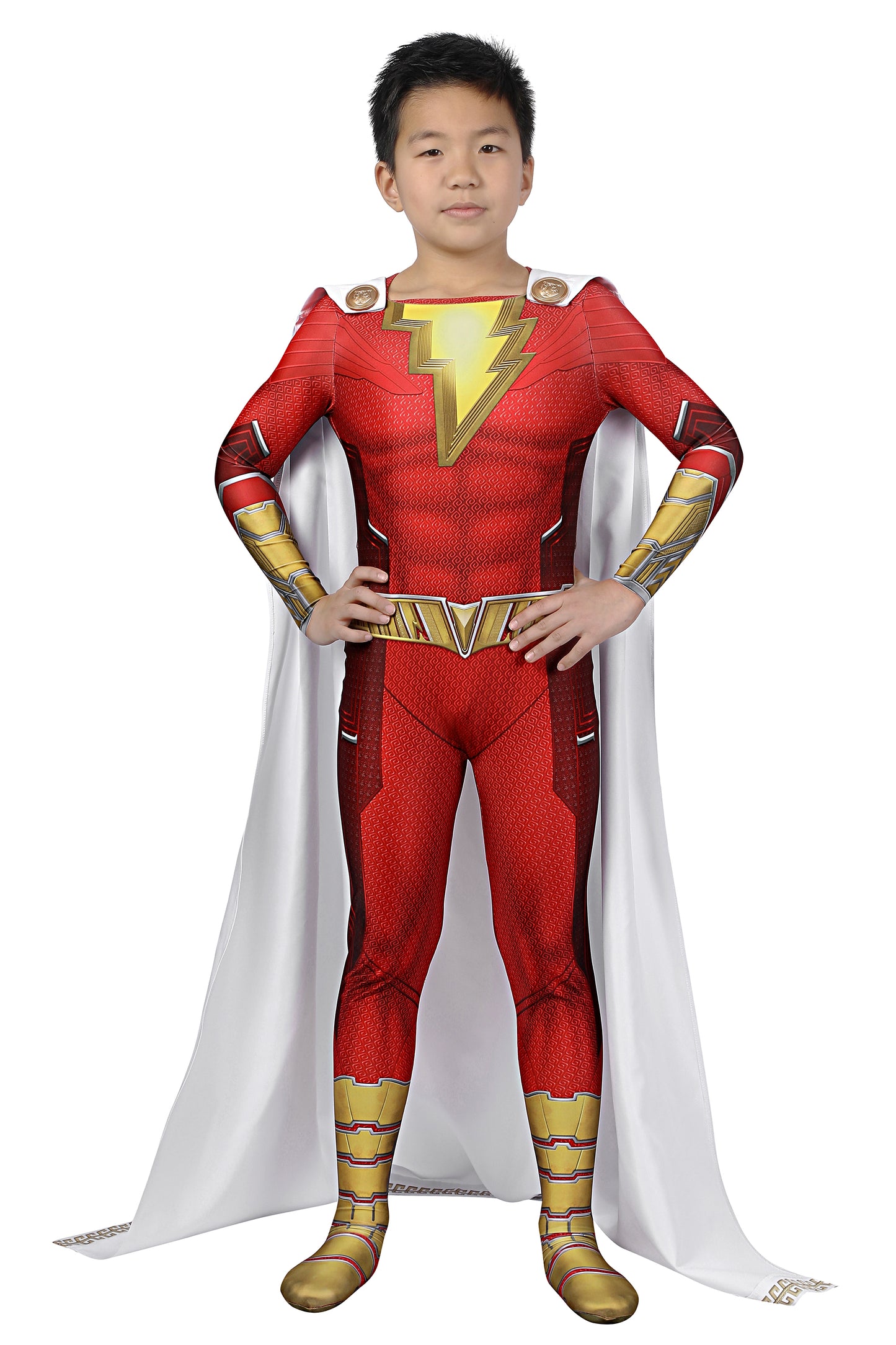 Kids Shazam Cosplay Costume | DC Outfit