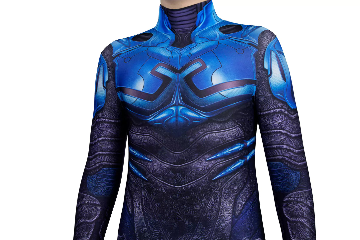 Kids Blue Beetle Cosplay Costume | DC Outfit