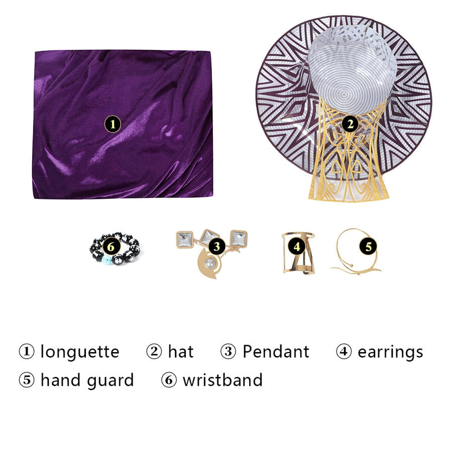 Costume de cosplay Ramonda de Black Panther | Tenue Marvel