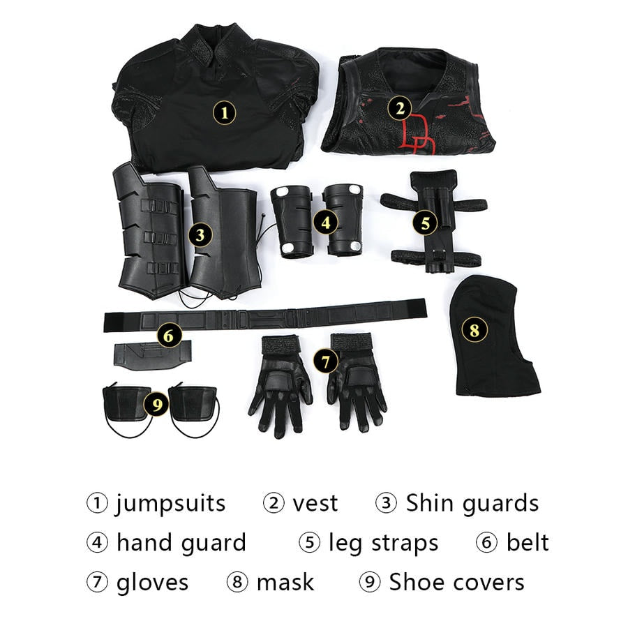 Daredevil Born Again Season 2 Matt Murdock Cosplay Costume | Marvel Outfit