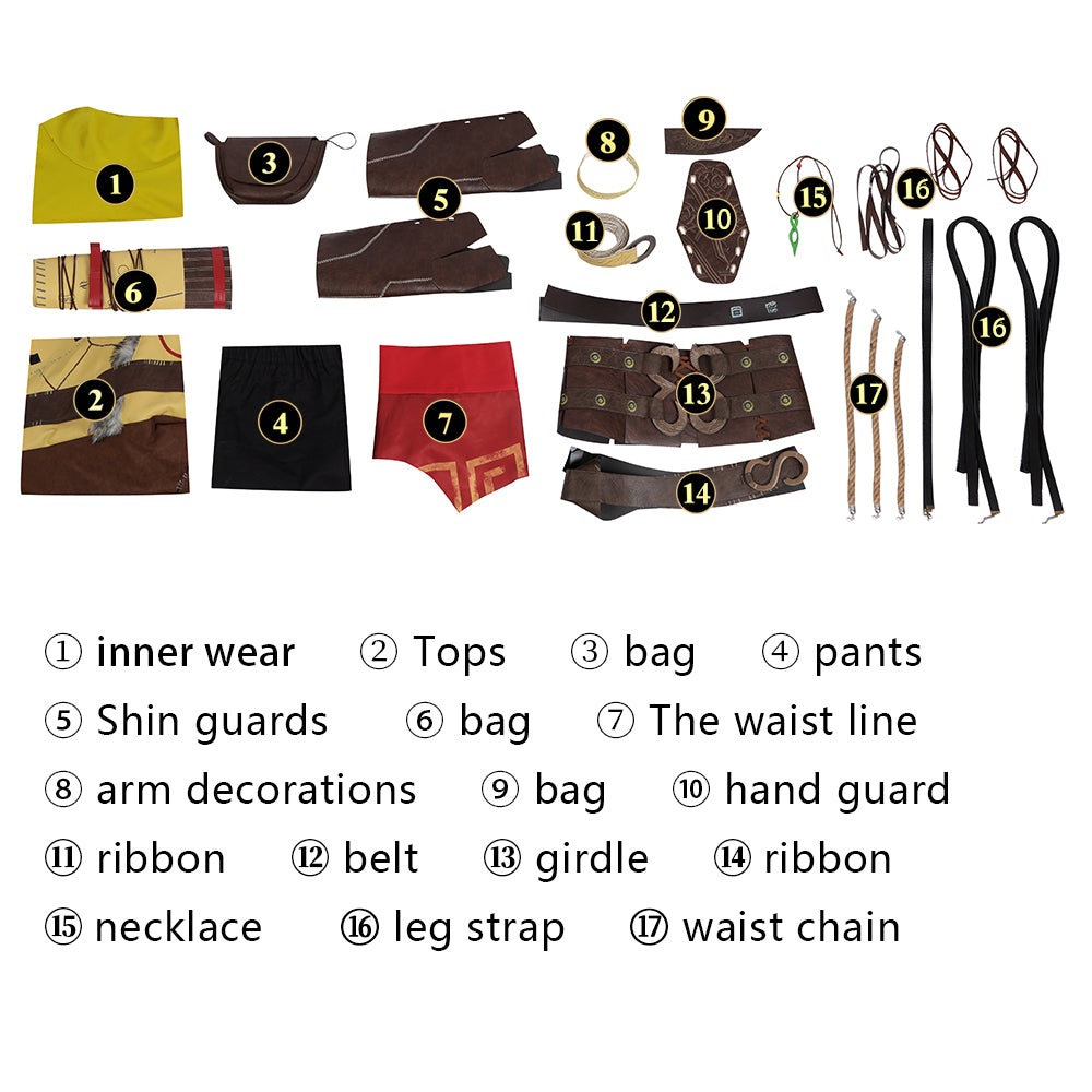 God of War Atreus Cosplay Costume | Gaming Outfit