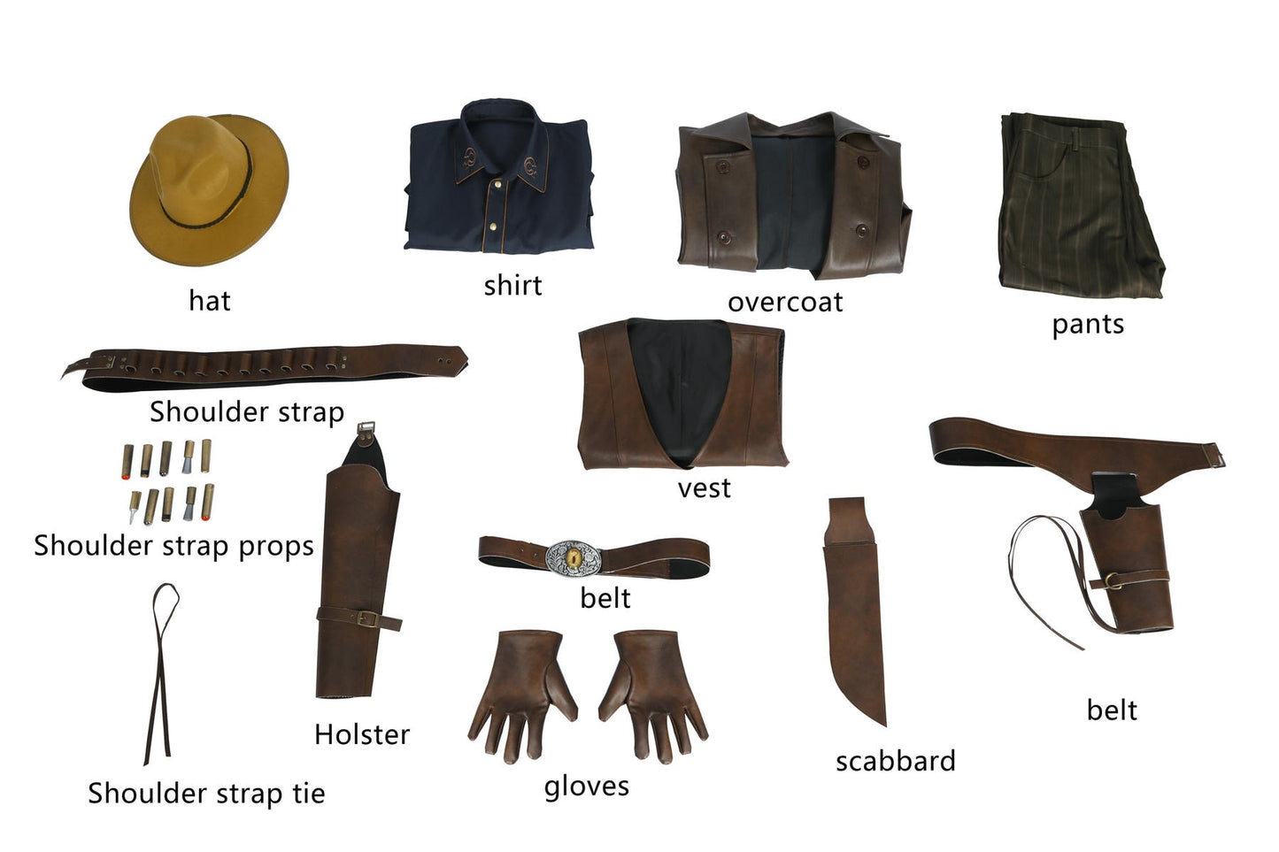 Fallout Season 1 Ghoul Cosplay Costume | TV Outfit