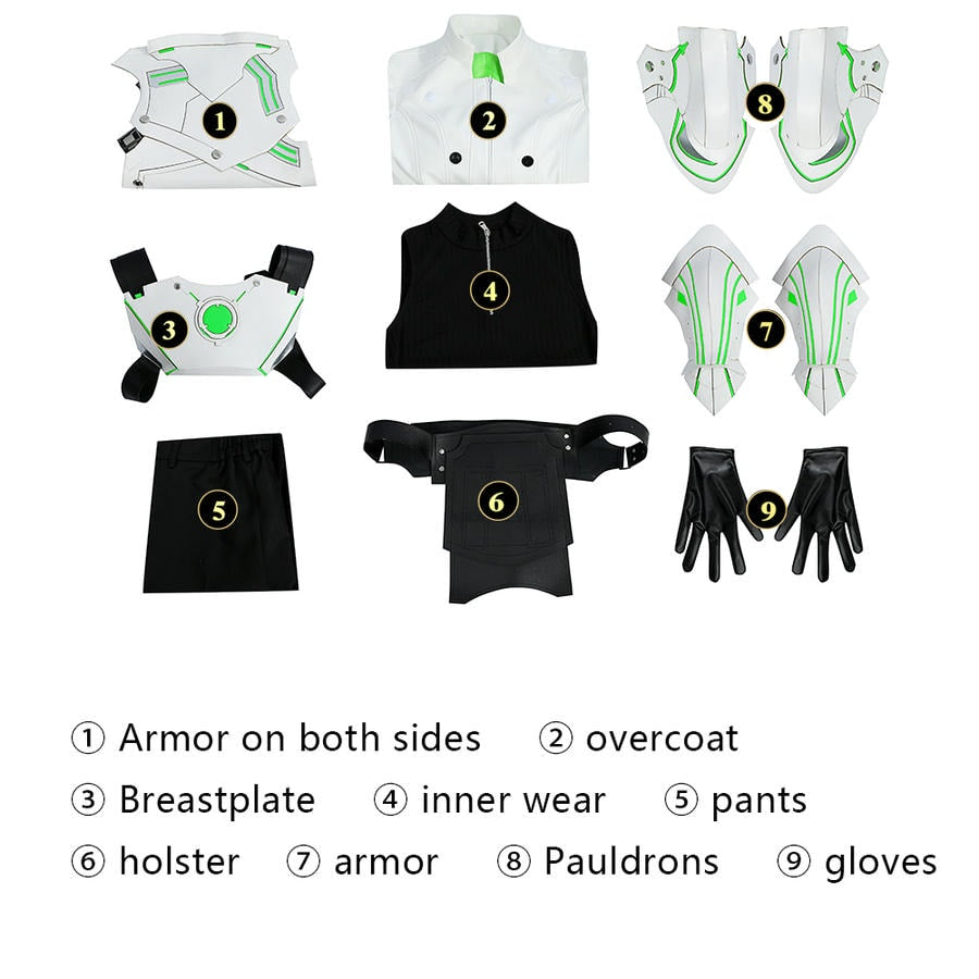 Final Fantasy VII Ever Crisis Sephiroth Cosplay Costume | Gaming Outfit