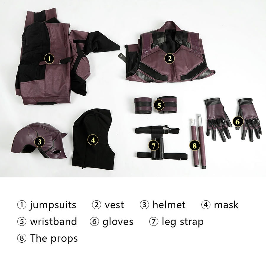 Daredevil Matt Murdock Custom Cosplay Costume | Marvel Outfit