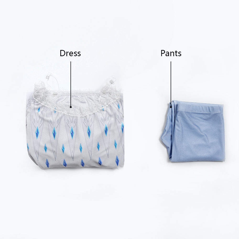 Frozen 2 Elsa Cosplay Costume | Movie Outfit