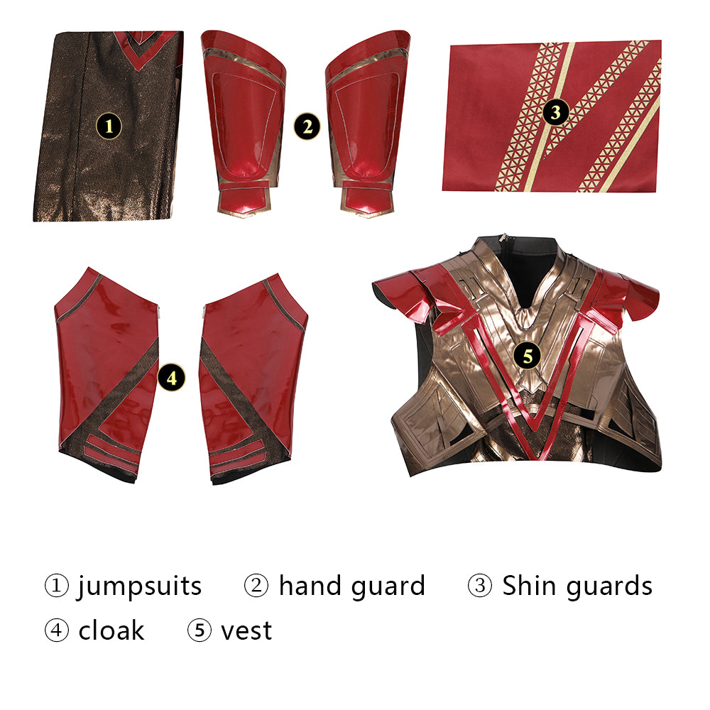 Guardians of the Galaxy 3 Adam Warlock Cosplay Costume | Marvel Outfit