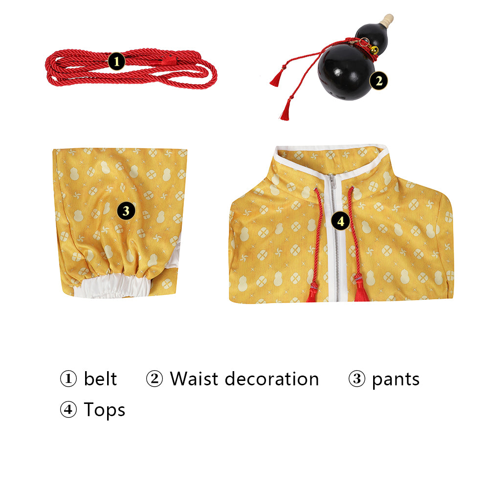 Street Fighter 6 Jamie Cosplay Costume | Gaming Outfit