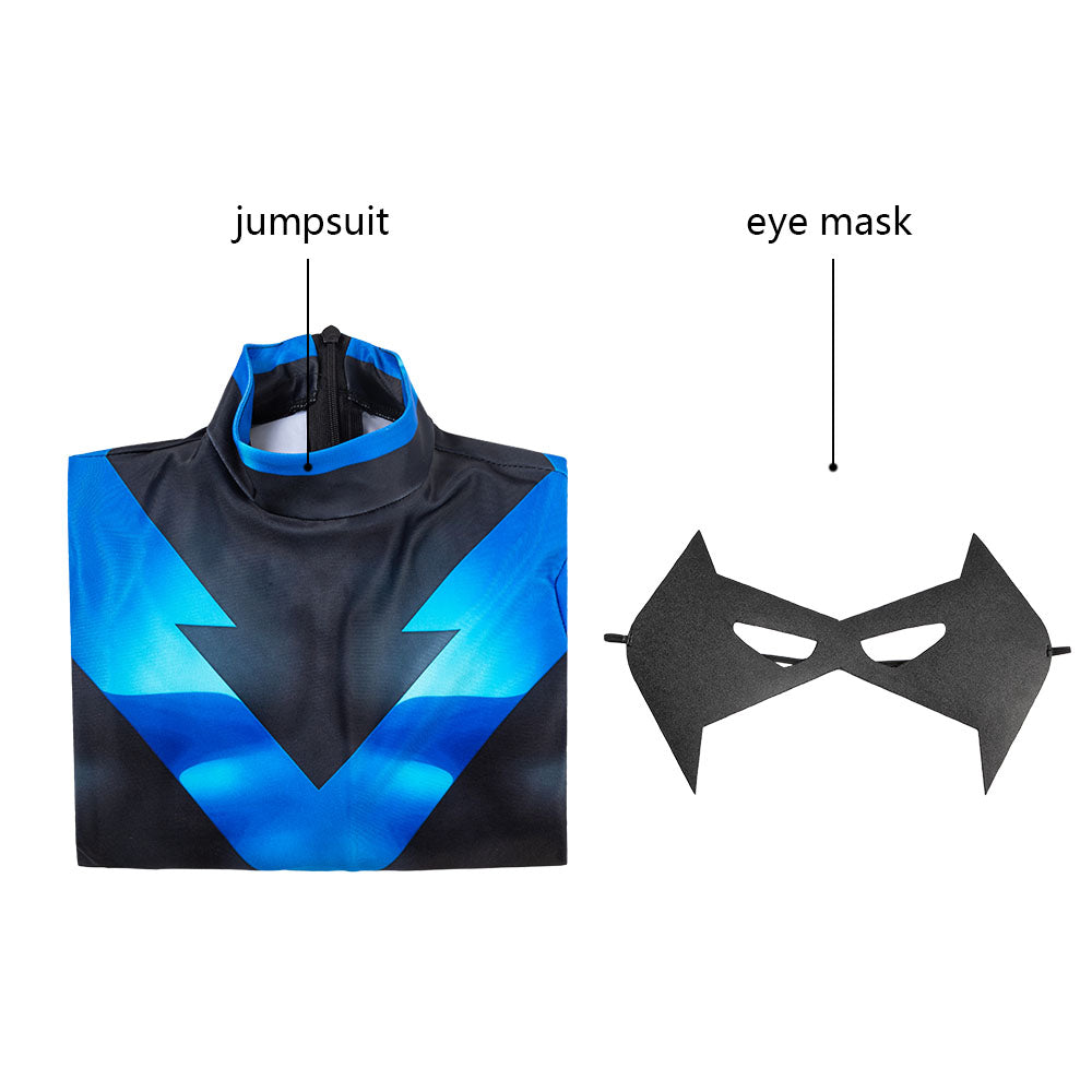Kids Nightwing Batman Cosplay Costume | DC Outfit