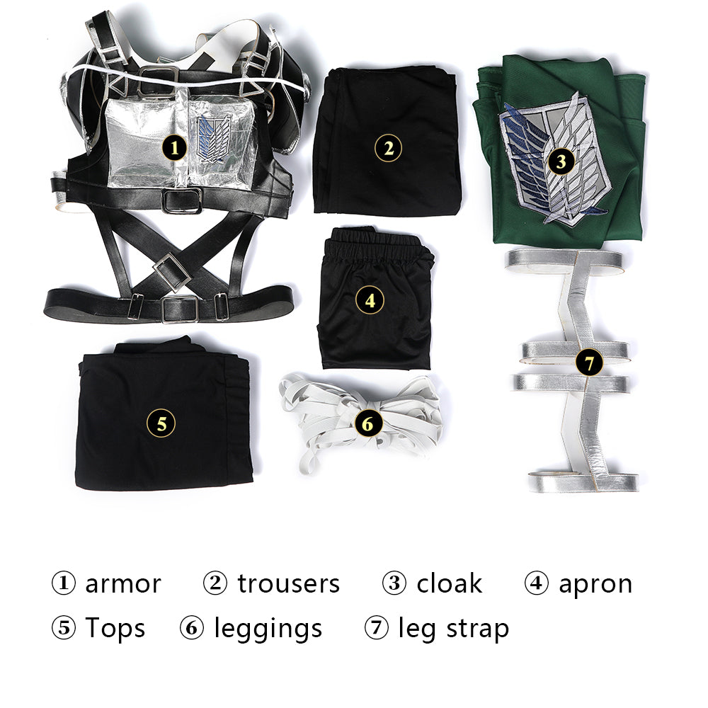 Attack on Titan Scout Regiment Cosplay Costume | Anime Outfit