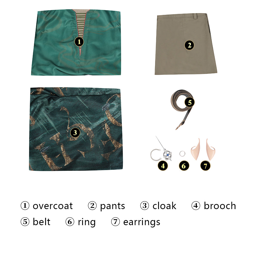 Costume de cosplay Elrond V2 du Seigneur des Anneaux | Tenue fantaisie