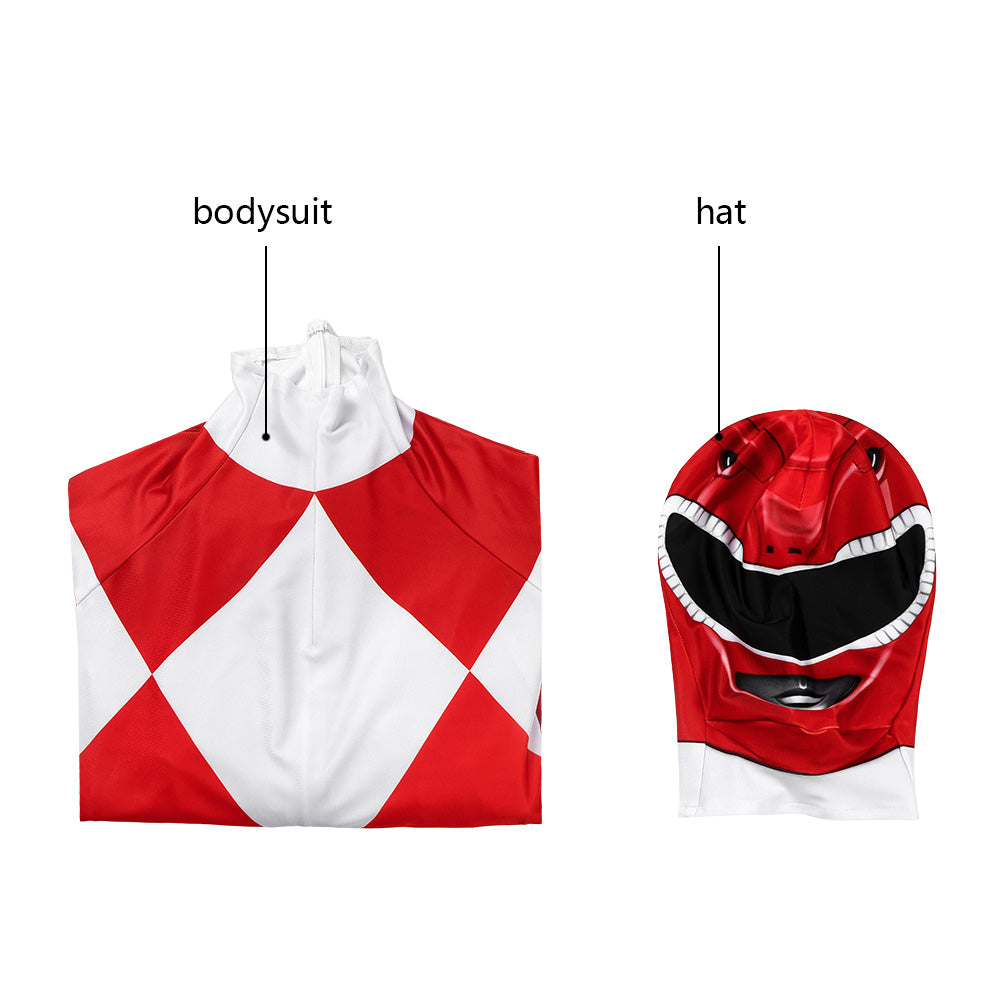 Power Rangers Kids Red Ranger Jason Cosplay Costume | Superhero Outfit