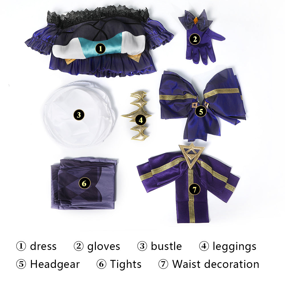 League of Legends Gwen Cosplay Costume | Fantasy Outfit