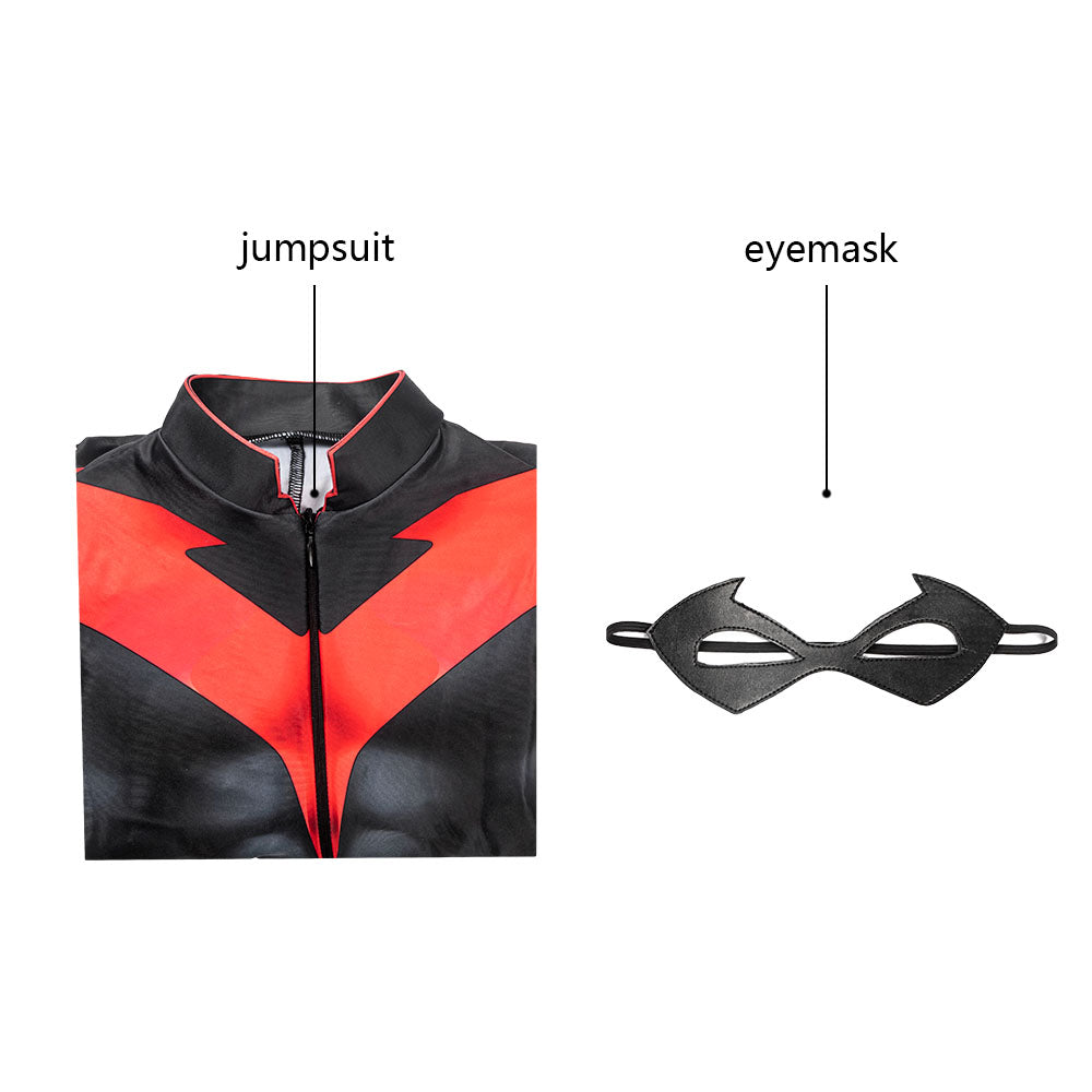 Kids Titans The Judas Contract Nightwing Cosplay Costume | DC Outfit