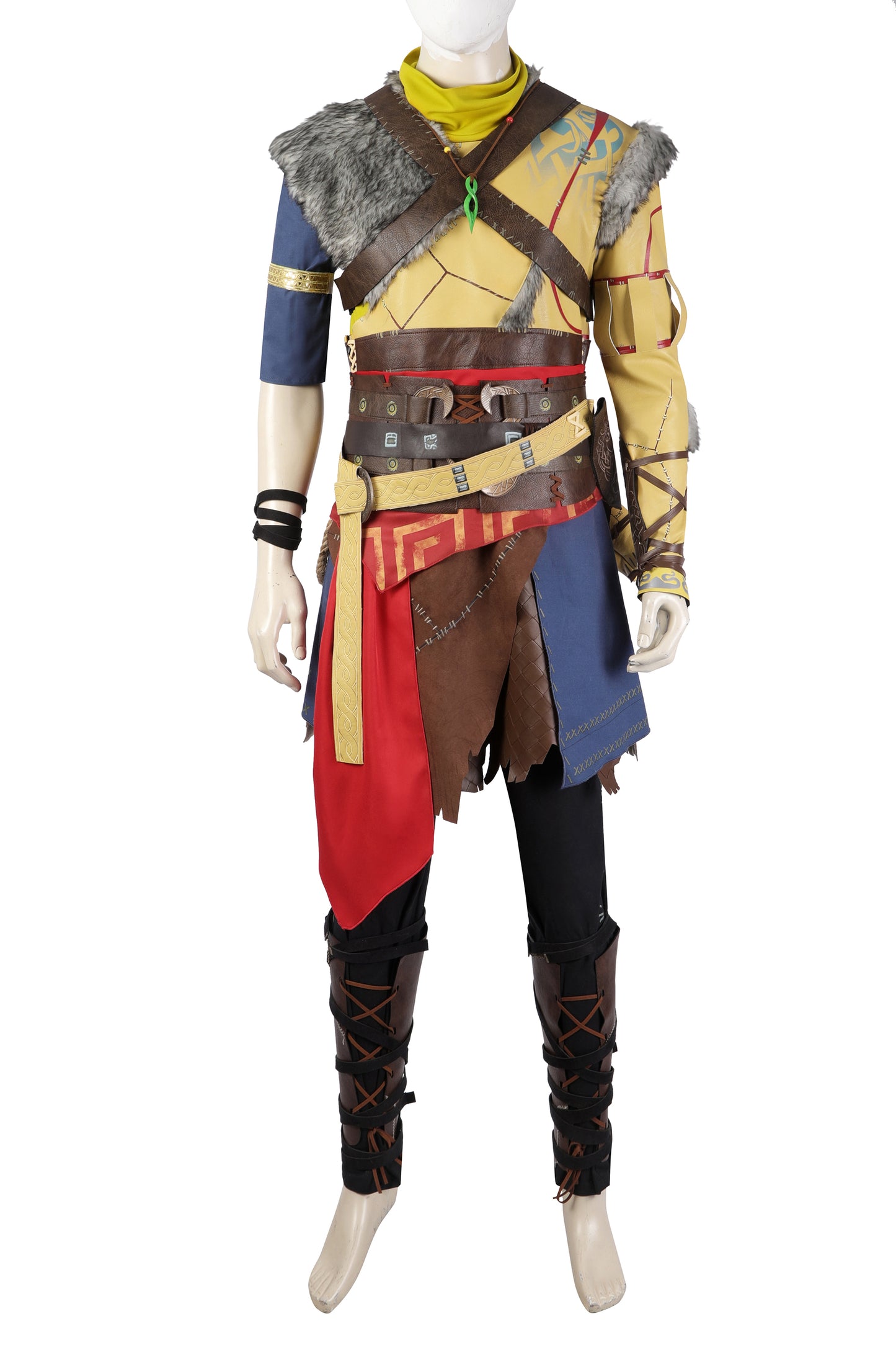 God of War Atreus Cosplay Costume | Gaming Outfit