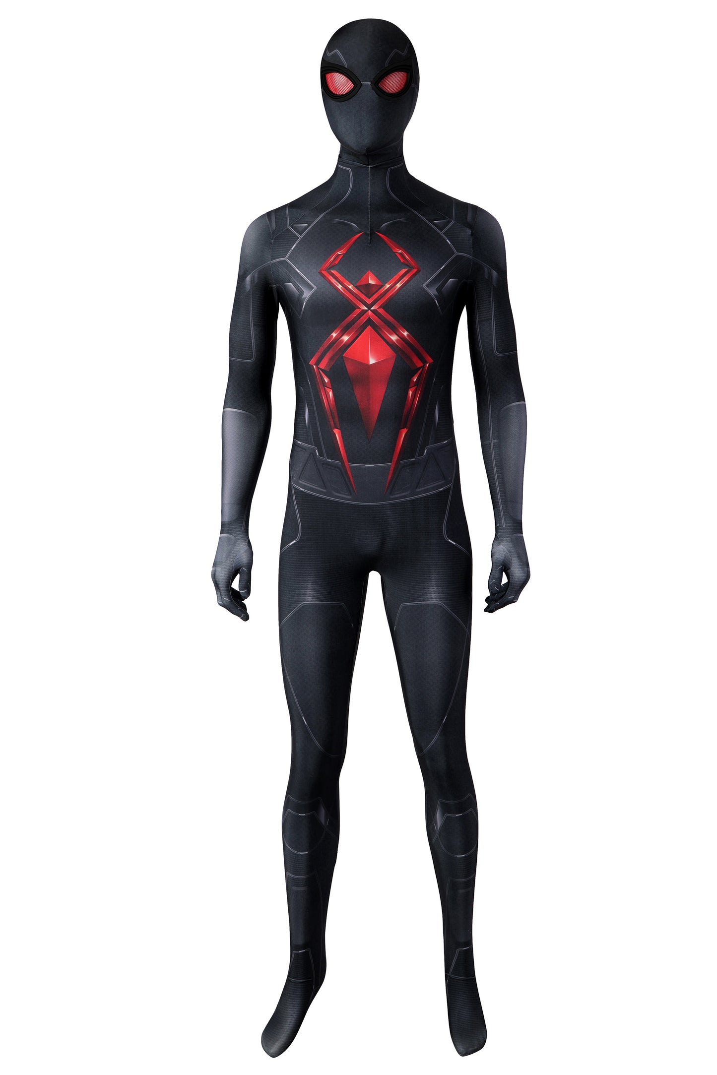 Spider-Man Dark Suit Cosplay Costume | Marvel Outfit