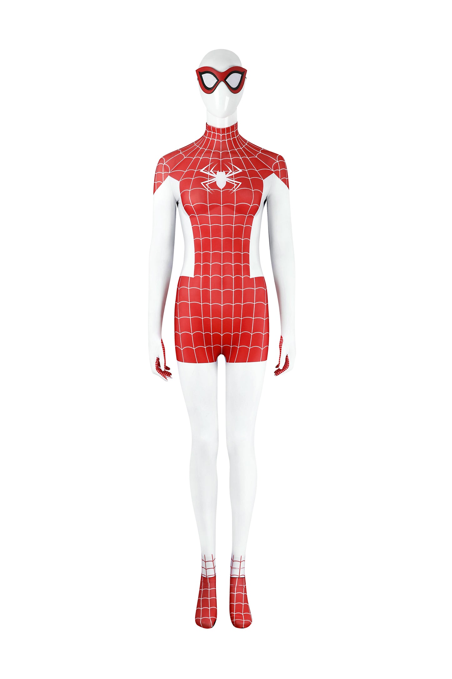 Spider-Man Mary Jane Watson Crimson She-Devil Cosplay Costume | Marvel Outfit
