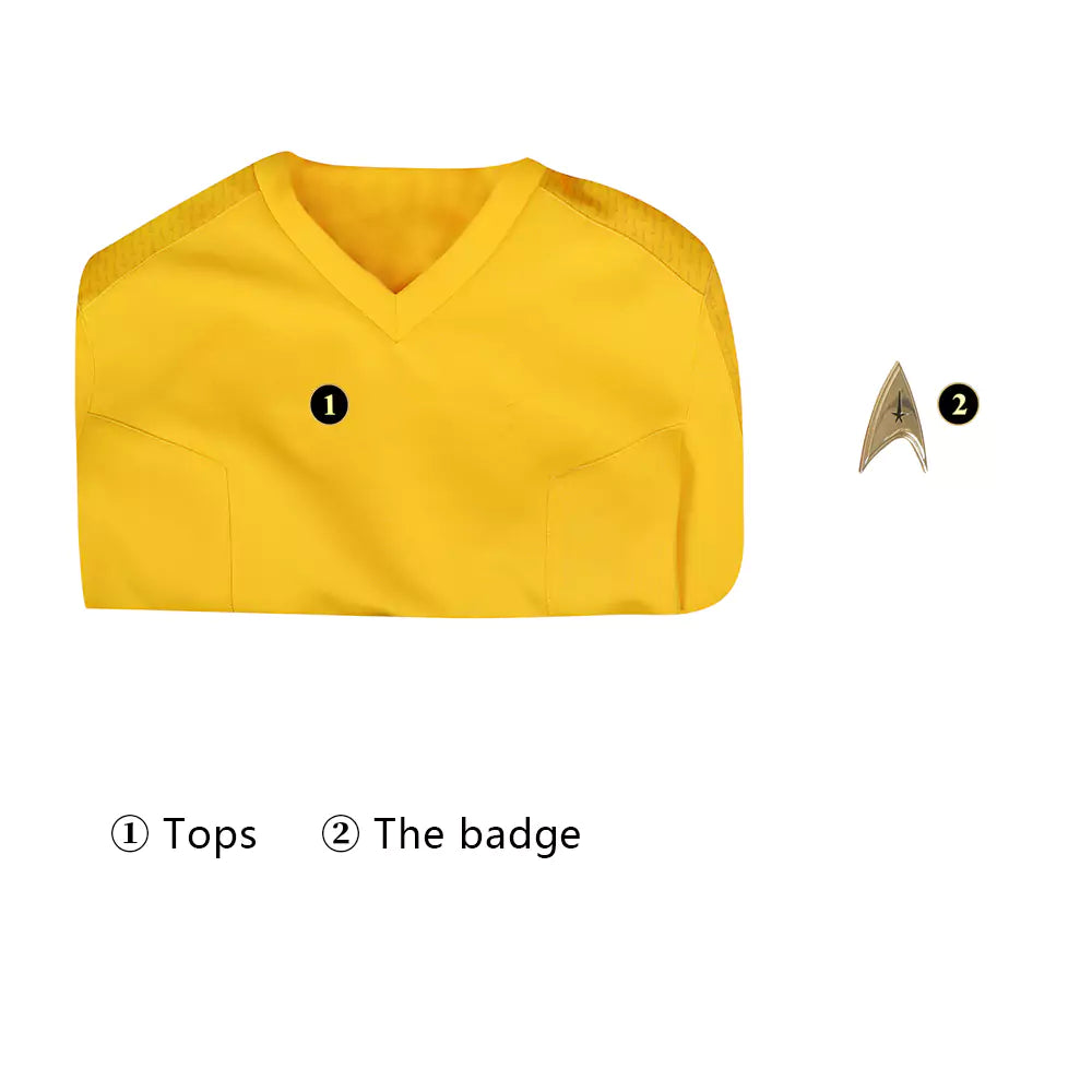 Star Trek Strange New Worlds Christopher Pike Cosplay Costume | TV Outfit