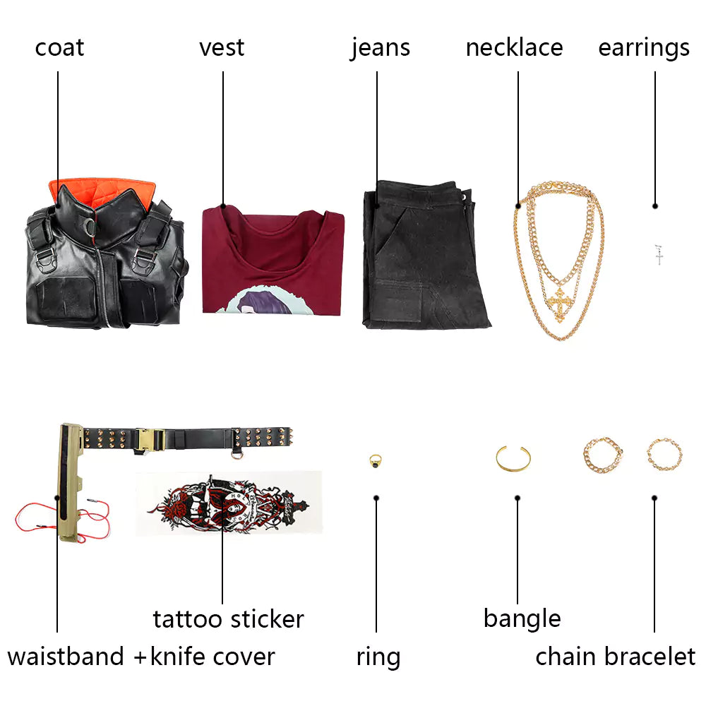 Costume de Jackie Welles dans Cyberpunk 2077 | Tenue de jeu