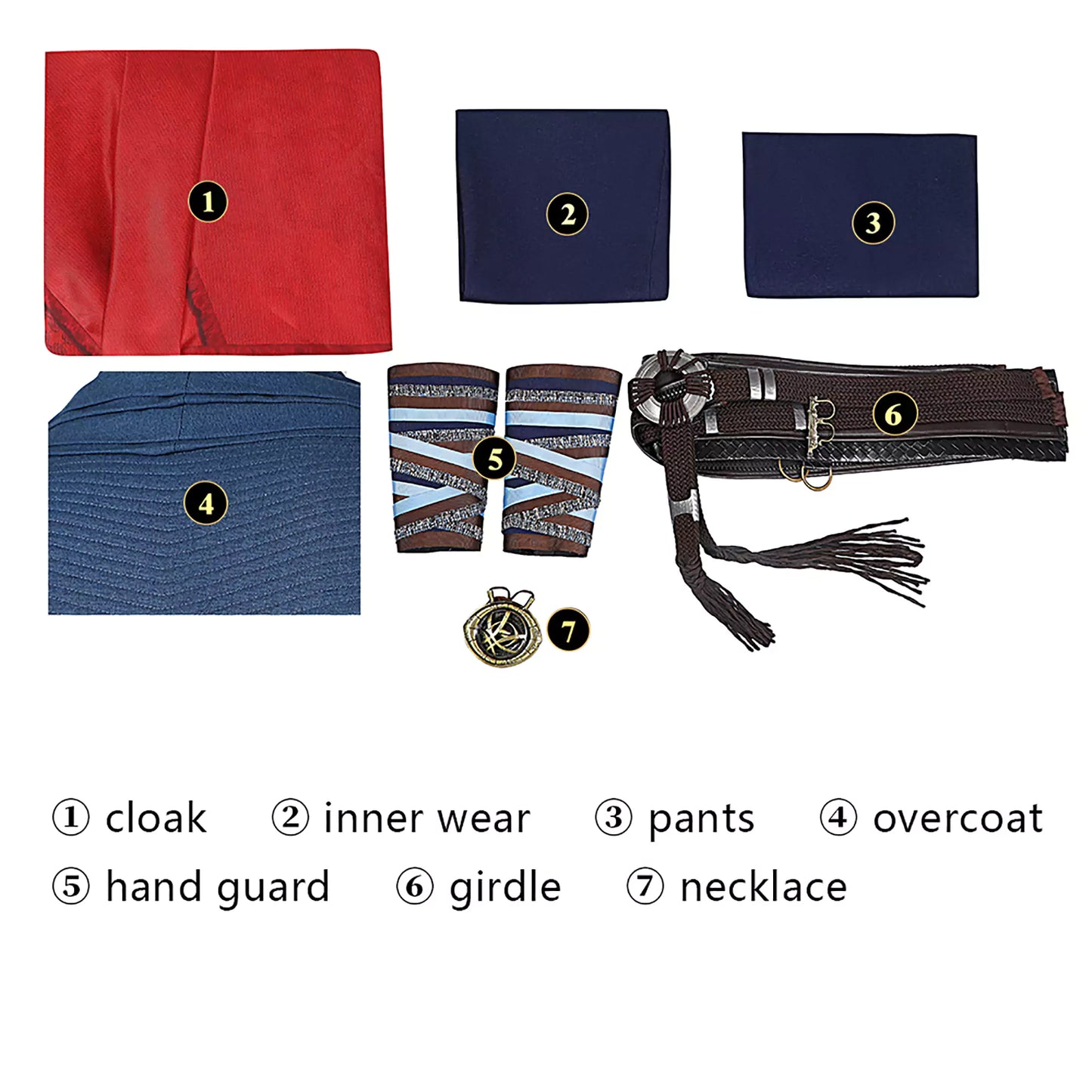 Costume de cosplay de Stephen Dr. Strange | Tenue Marvel