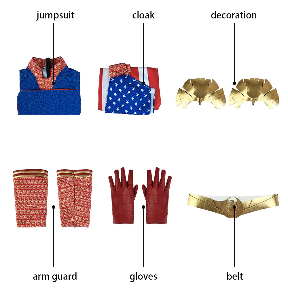 The Boys Homelander Cosplay Costume | TV Outfit