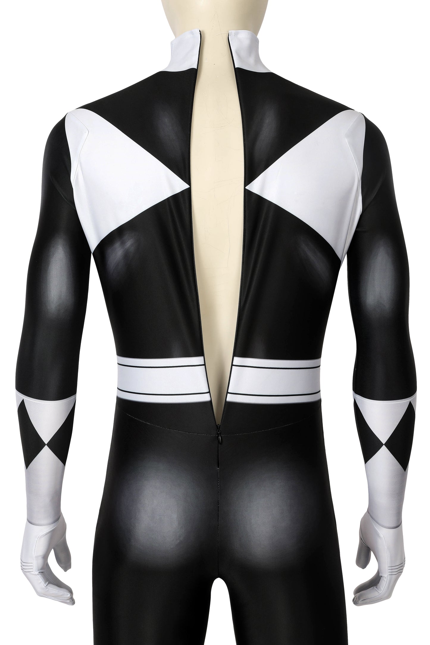 Power Rangers Black Ranger Zack Cosplay Costume | Superhero Outfit