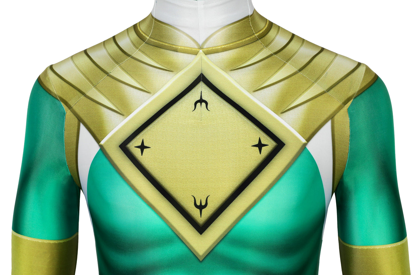 Power Rangers Tommy Green & White Ranger Cosplay Costume | Superhero Outfit