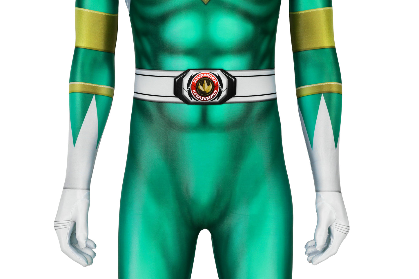 Power Rangers Tommy Green & White Ranger Cosplay Costume | Superhero Outfit