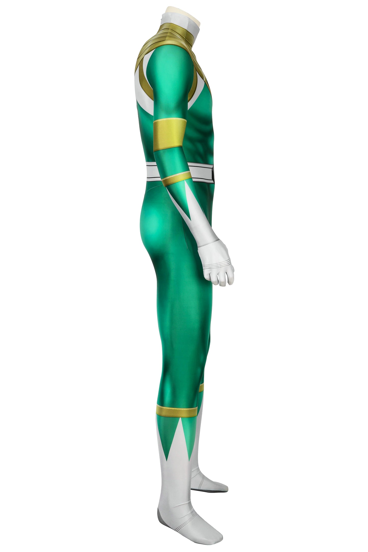 Power Rangers Tommy Green & White Ranger Cosplay Costume | Superhero Outfit