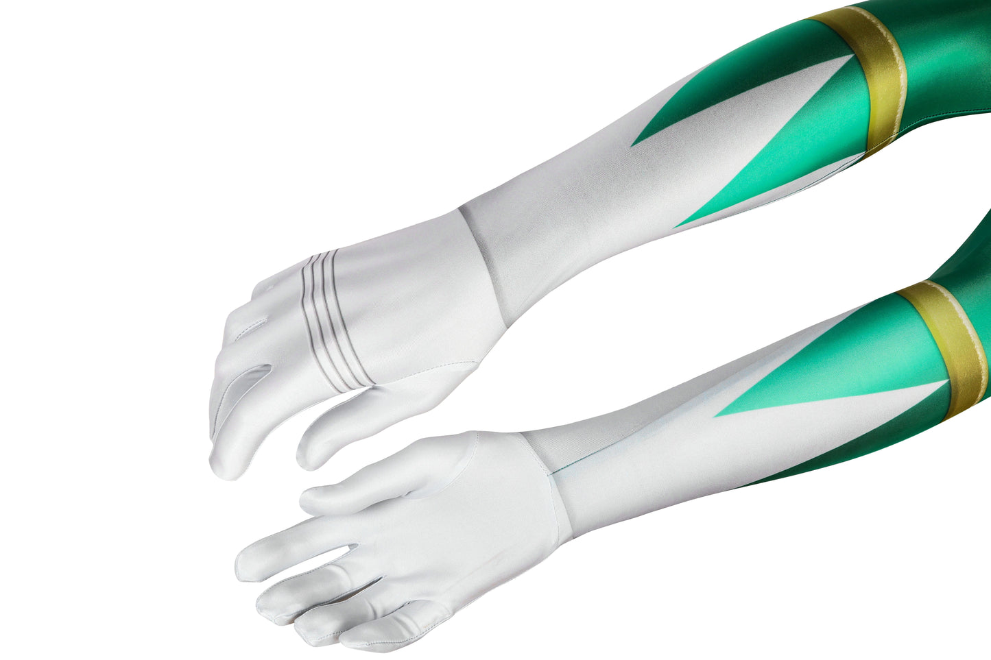 Power Rangers Tommy Green & White Ranger Cosplay Costume | Superhero Outfit