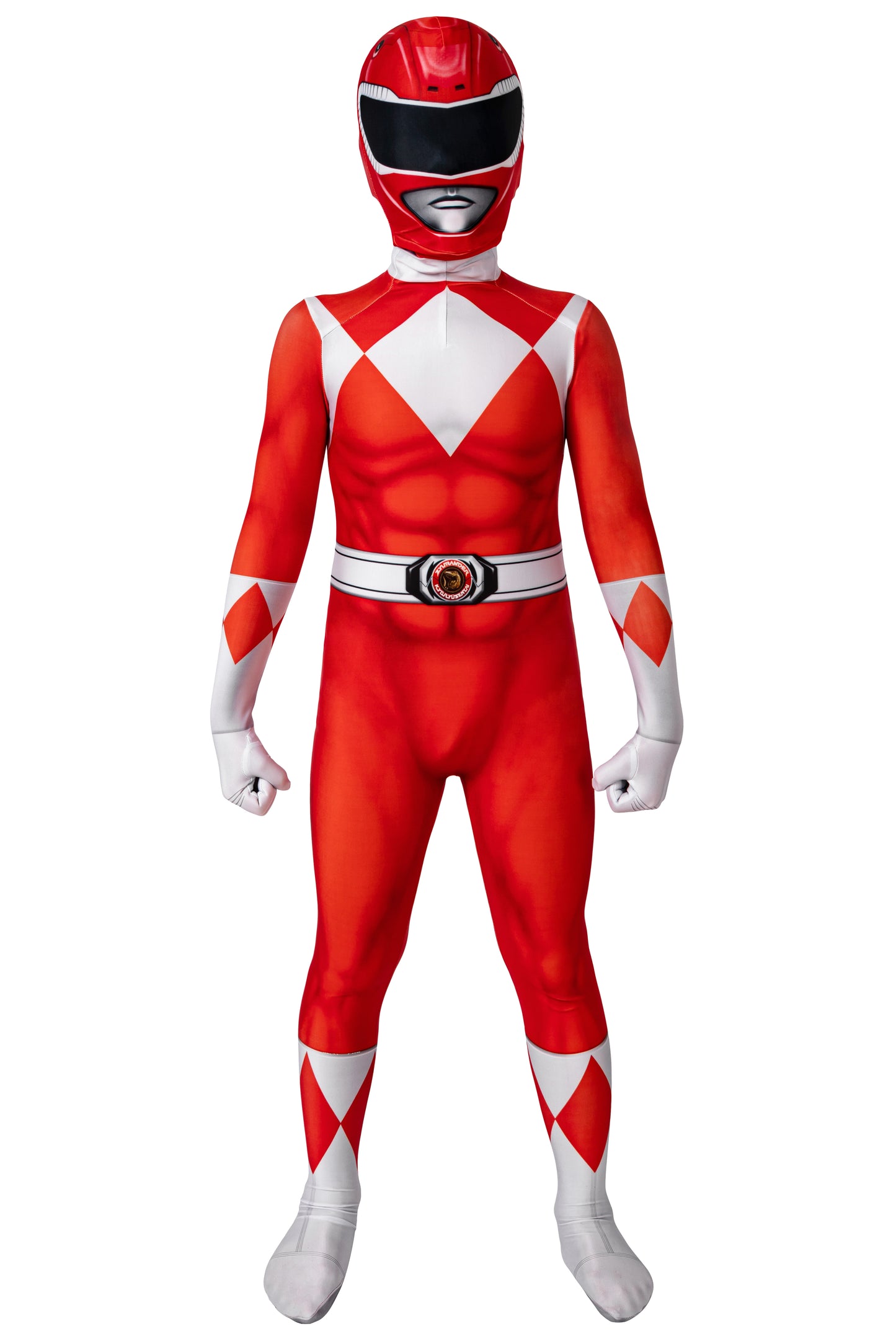 Power Rangers Kids Red Ranger Jason Cosplay Costume | Superhero Outfit