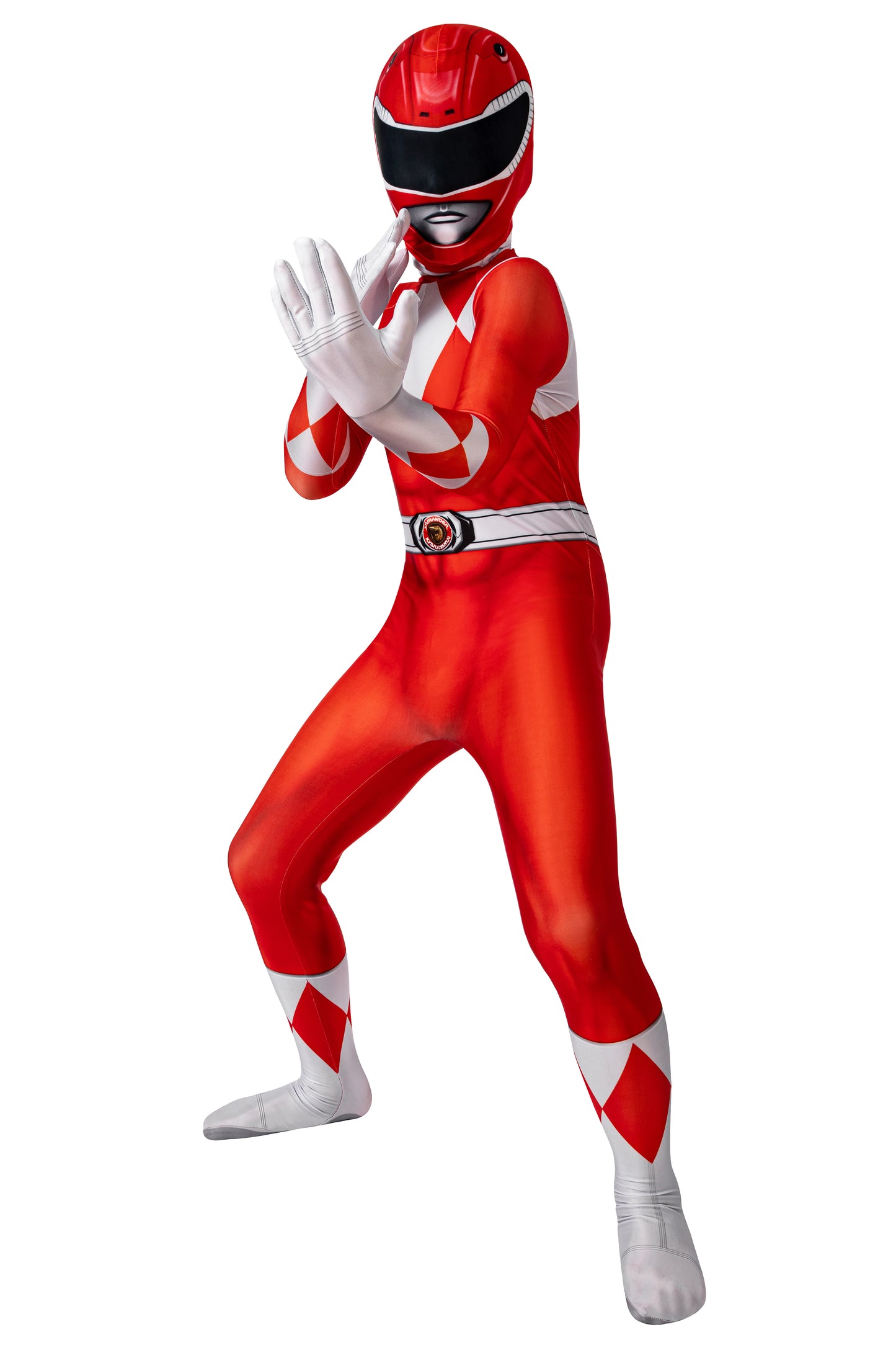 Power Rangers Kids Red Ranger Jason Cosplay Costume | Superhero Outfit