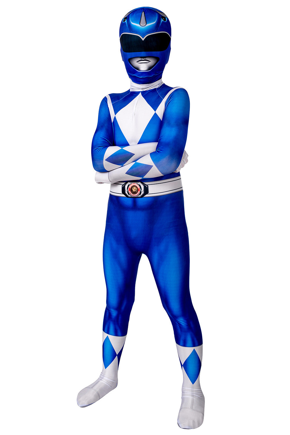 Power Rangers Kids Blue Ranger Billy Cosplay Costume | Superhero Outfit