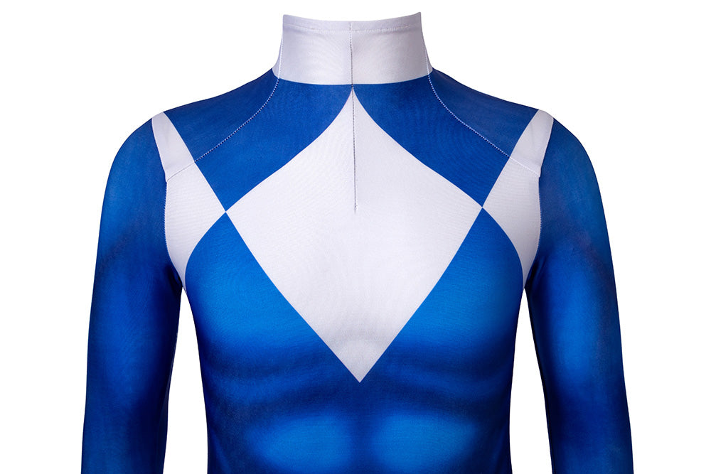 Power Rangers Kids Blue Ranger Billy Cosplay Costume | Superhero Outfit