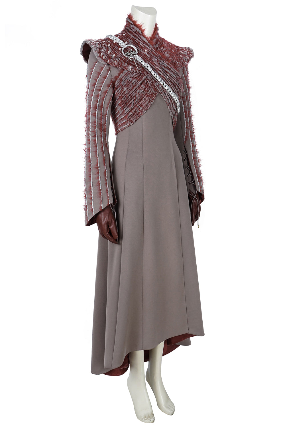Game of Thrones S8 Daenerys Targaryen V3 Cosplay Costume | TV Outfit