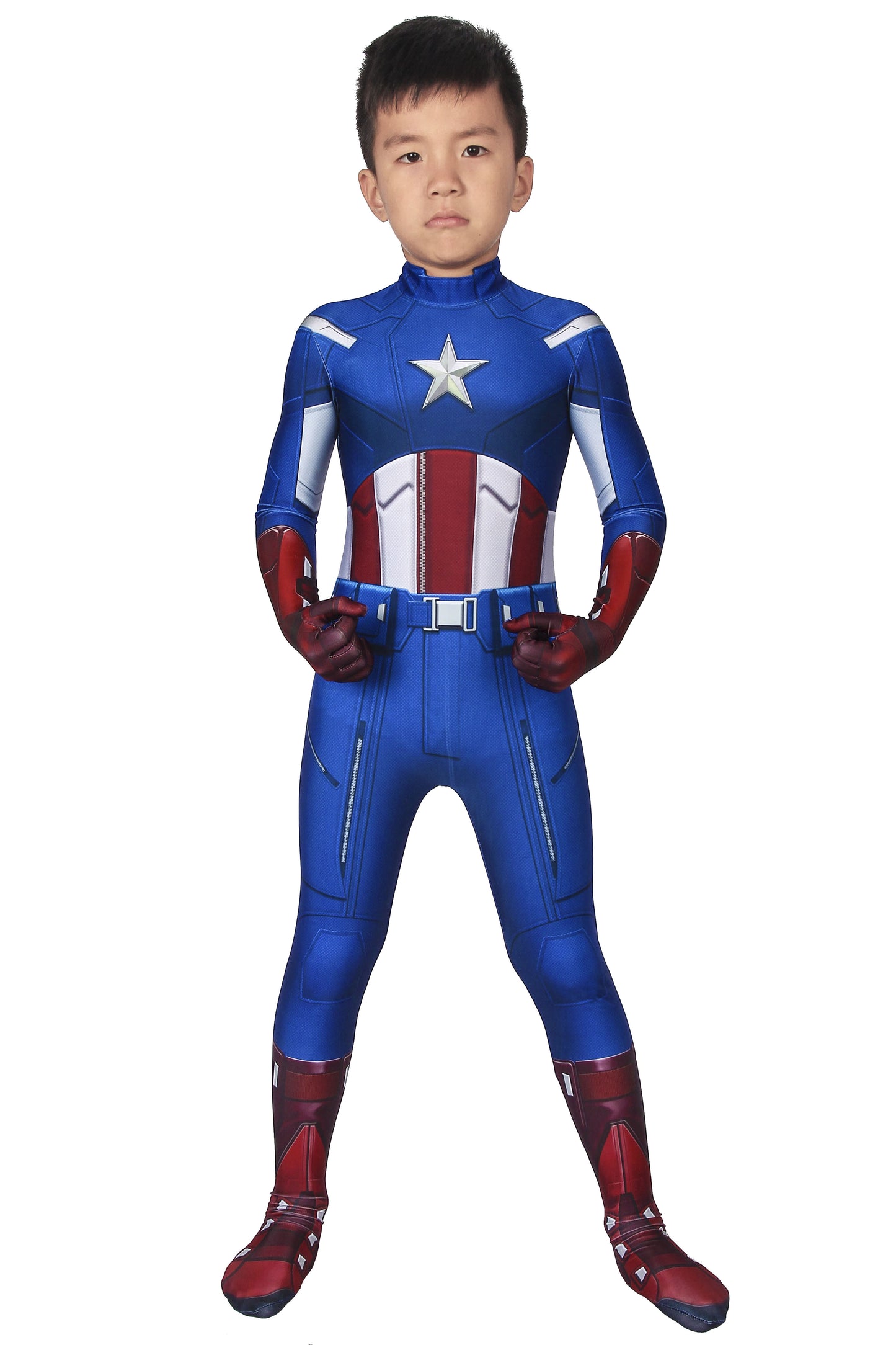 Kids Captain America Avengers Cosplay Costume | Marvel Outfit